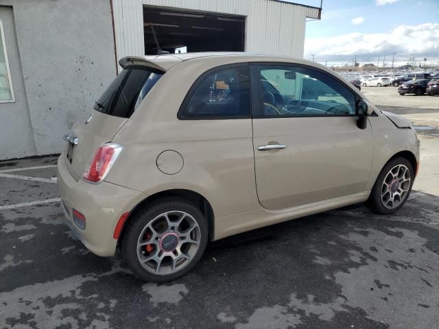 2012 Fiat 500 Sport