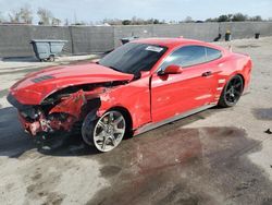 Salvage cars for sale at Orlando, FL auction: 2021 Ford Mustang