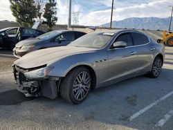 Salvage cars for sale at Rancho Cucamonga, CA auction: 2017 Maserati Ghibli