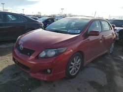 Salvage cars for sale at Indianapolis, IN auction: 2010 Toyota Corolla Base