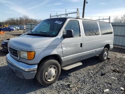 Salvage cars for sale at Hillsborough, NJ auction: 2005 Ford Econoline E350 Super Duty Wagon