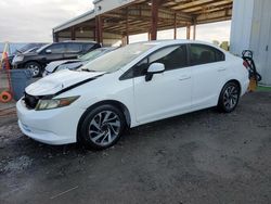 Salvage cars for sale at auction: 2012 Honda Civic LX