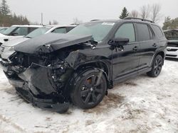 Salvage cars for sale from Copart Ontario Auction, ON: 2024 Honda Pilot Elite