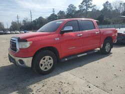 Toyota Tundra Crewmax sr5 salvage cars for sale: 2012 Toyota Tundra Crewmax SR5