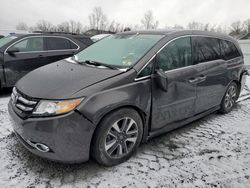 Salvage cars for sale at Duryea, PA auction: 2016 Honda Odyssey Touring