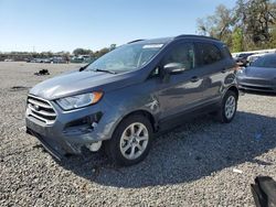 Salvage cars for sale at Riverview, FL auction: 2018 Ford Ecosport SE