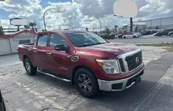 Salvage cars for sale at Orlando, FL auction: 2017 Nissan Titan S