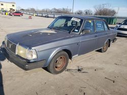 Salvage cars for sale at Wilmer, TX auction: 1990 Volvo 240 Base