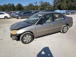 Salvage cars for sale at Ocala, FL auction: 2003 Honda Civic LX