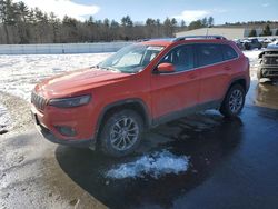 Jeep salvage cars for sale: 2021 Jeep Cherokee Latitude Plus