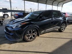 Salvage cars for sale at Fresno, CA auction: 2018 Toyota C-HR XLE