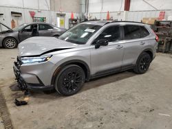 Salvage cars for sale at Mcfarland, WI auction: 2024 Honda CR-V SPORT-L