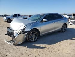 Salvage cars for sale at San Antonio, TX auction: 2017 Toyota Camry LE