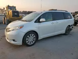 Salvage cars for sale at Dunn, NC auction: 2014 Toyota Sienna XLE