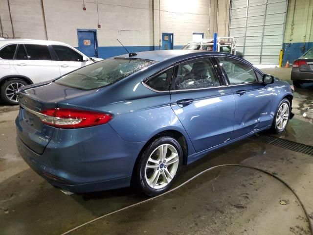 2018 Ford Fusion SE Hybrid