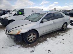 Honda Accord ex salvage cars for sale: 2007 Honda Accord EX