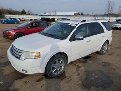 Salvage cars for sale at Columbia Station, OH auction: 2008 Ford Taurus X Limited