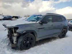 Salvage cars for sale at West Warren, MA auction: 2023 Volkswagen Atlas SEL R-Line