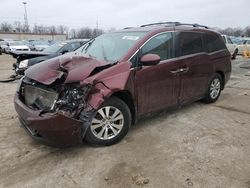 Salvage cars for sale at Fort Wayne, IN auction: 2016 Honda Odyssey EXL