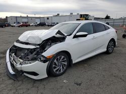 Salvage cars for sale at Vallejo, CA auction: 2017 Honda Civic EX