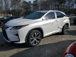 Salvage cars for sale at Austell, GA auction: 2017 Lexus RX 350 Base