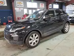 Salvage cars for sale at East Granby, CT auction: 2016 Land Rover Range Rover Evoque SE