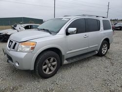 Salvage cars for sale at Tifton, GA auction: 2008 Nissan Armada SE