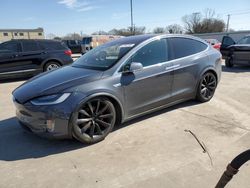 Salvage cars for sale at auction: 2016 Tesla Model X