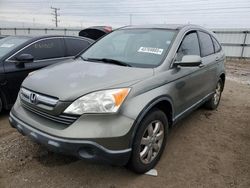 Salvage cars for sale at Elgin, IL auction: 2007 Honda CR-V EXL