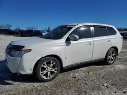 Salvage cars for sale at West Warren, MA auction: 2014 Mitsubishi Outlander SE