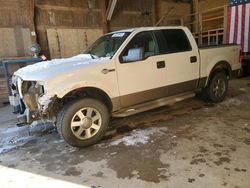 Salvage cars for sale at Rapid City, SD auction: 2005 Ford F150 Supercrew