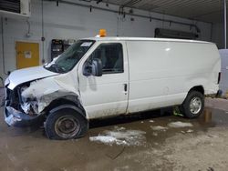 Salvage cars for sale at Candia, NH auction: 2010 Ford Econoline E350 Super Duty Van