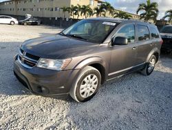 Dodge Journey salvage cars for sale: 2015 Dodge Journey SXT