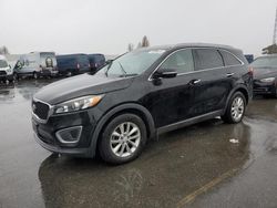 Salvage cars for sale at Hayward, CA auction: 2016 KIA Sorento LX