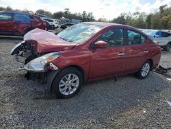 Nissan salvage cars for sale: 2018 Nissan Versa S