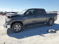 Salvage cars for sale at Arcadia, FL auction: 2015 Toyota Tundra Crewmax SR5