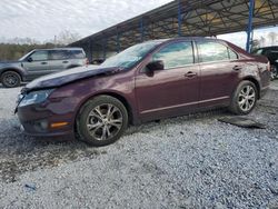 Salvage cars for sale at Cartersville, GA auction: 2012 Ford Fusion SE