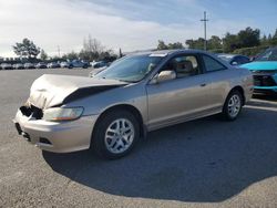 Salvage cars for sale at San Martin, CA auction: 2001 Honda Accord EX