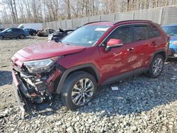 Salvage cars for sale at Waldorf, MD auction: 2019 Toyota Rav4 XLE Premium