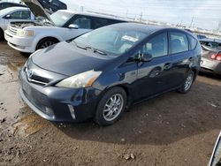 Salvage cars for sale at Elgin, IL auction: 2014 Toyota Prius V