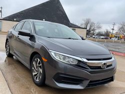 Salvage cars for sale from Copart Oklahoma City, OK: 2017 Honda Civic EX