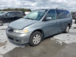 Salvage cars for sale at Apopka, FL auction: 2002 Honda Odyssey EXL