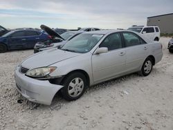 Vehiculos salvage en venta de Copart Taylor, TX: 2005 Toyota Camry LE