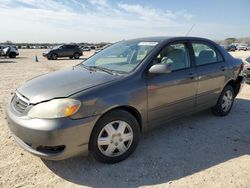 Salvage cars for sale from Copart San Antonio, TX: 2007 Toyota Corolla CE