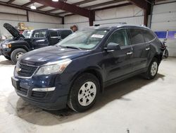 Salvage cars for sale at Chambersburg, PA auction: 2015 Chevrolet Traverse LS