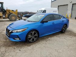 Salvage cars for sale at Memphis, TN auction: 2022 Nissan Sentra SR