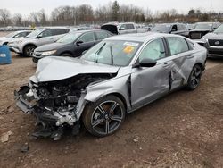 Salvage cars for sale at Chalfont, PA auction: 2024 Honda Accord Hybrid Sport