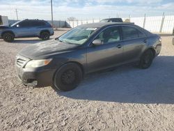 Salvage cars for sale at Andrews, TX auction: 2010 Toyota Camry Base