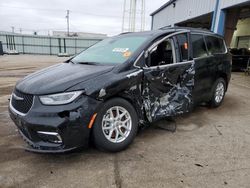 Salvage cars for sale at Chicago Heights, IL auction: 2022 Chrysler Pacifica Touring L