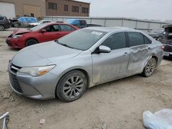 Salvage cars for sale at Kansas City, KS auction: 2015 Toyota Camry Hybrid